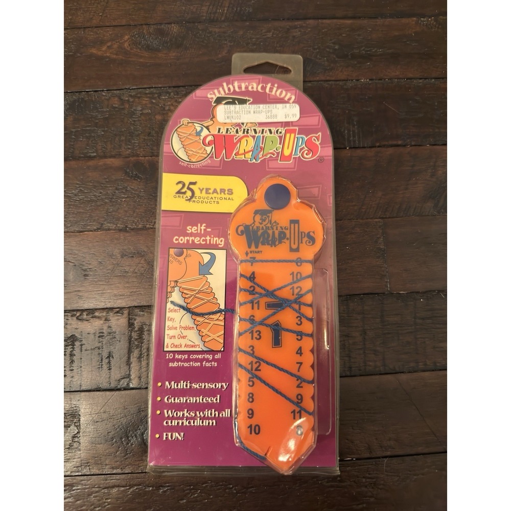 Learning Wrap-Ups Multiplication Keys, Self Correcting Math Tool BN2